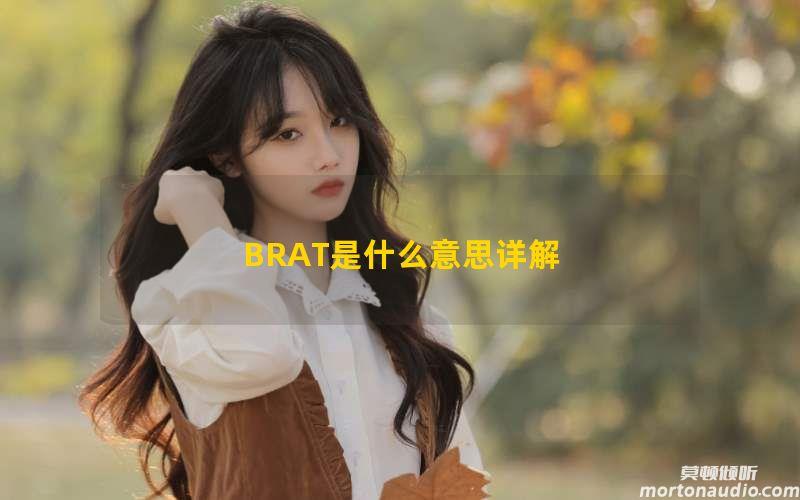 BRAT是什么意思详解