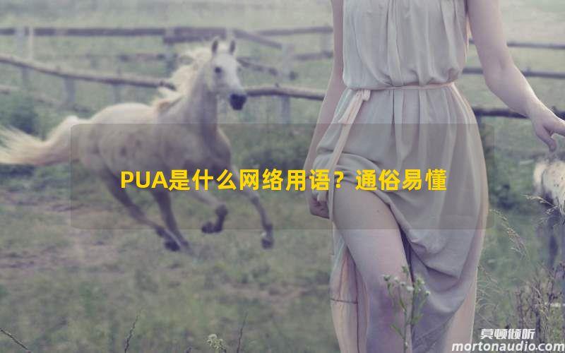 PUA是什么网络用语？通俗易懂