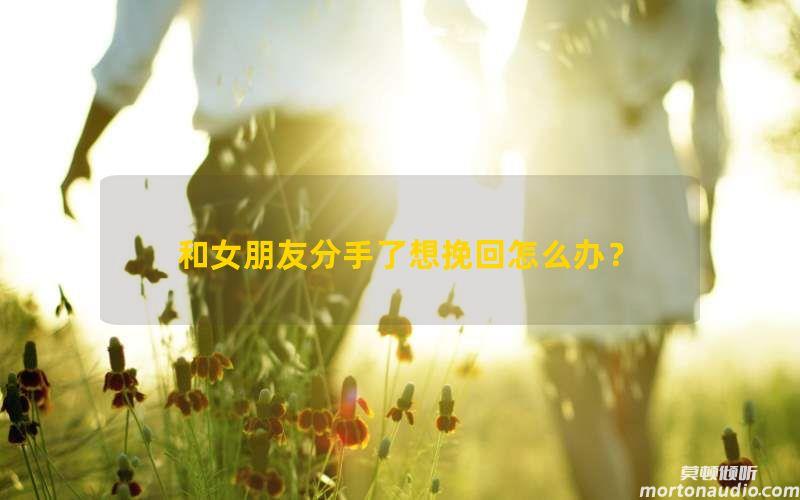 和女朋友分手了想挽回怎么办？